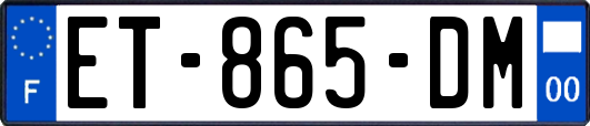 ET-865-DM