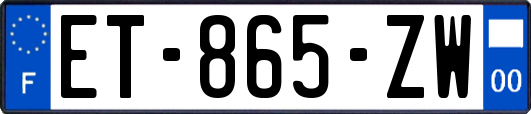 ET-865-ZW