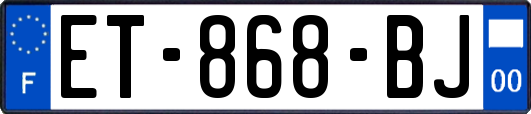 ET-868-BJ