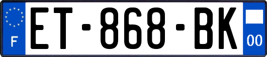 ET-868-BK