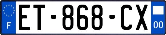 ET-868-CX