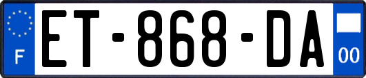 ET-868-DA