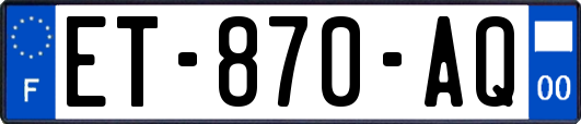 ET-870-AQ