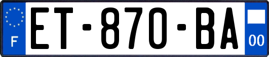 ET-870-BA