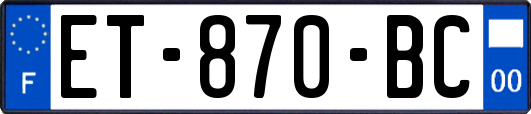ET-870-BC