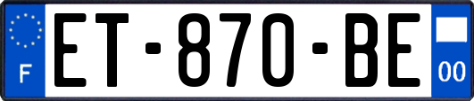 ET-870-BE