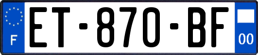 ET-870-BF
