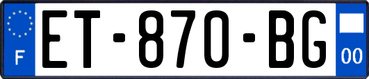 ET-870-BG