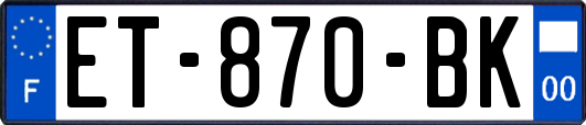 ET-870-BK
