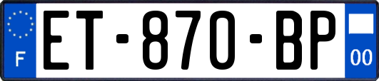 ET-870-BP