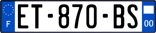 ET-870-BS