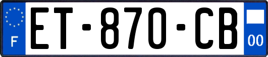 ET-870-CB