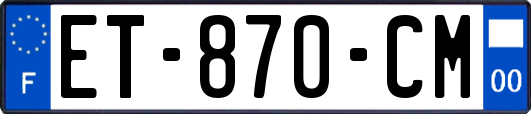 ET-870-CM