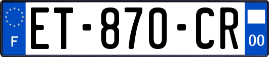 ET-870-CR