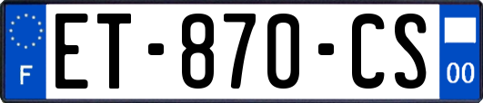 ET-870-CS