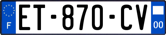 ET-870-CV