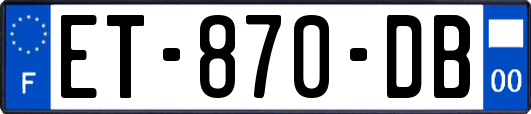 ET-870-DB
