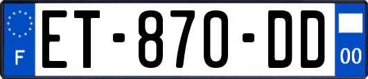 ET-870-DD