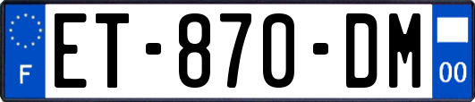 ET-870-DM
