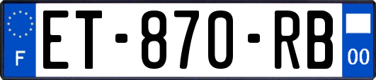 ET-870-RB