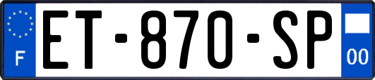 ET-870-SP