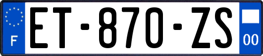 ET-870-ZS