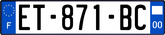 ET-871-BC