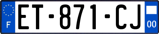 ET-871-CJ
