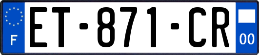 ET-871-CR