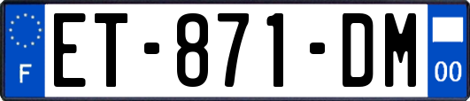 ET-871-DM
