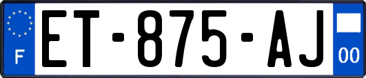 ET-875-AJ