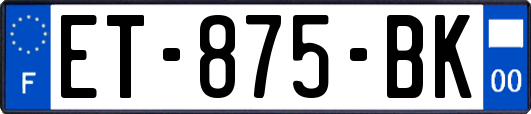 ET-875-BK