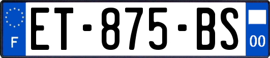 ET-875-BS