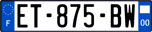 ET-875-BW
