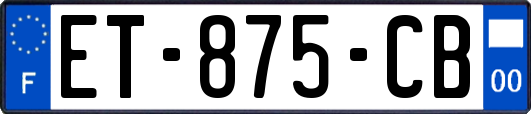 ET-875-CB