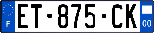 ET-875-CK