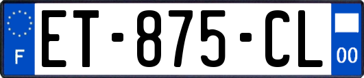 ET-875-CL