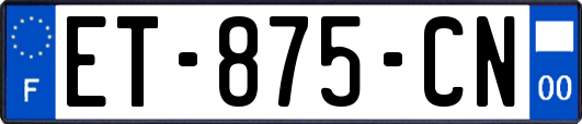 ET-875-CN