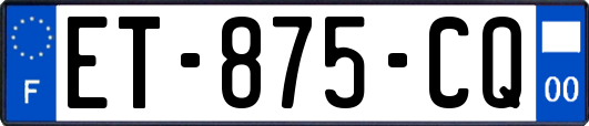 ET-875-CQ