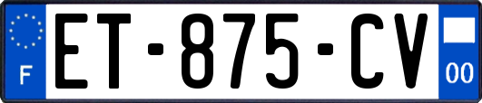 ET-875-CV