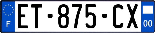 ET-875-CX