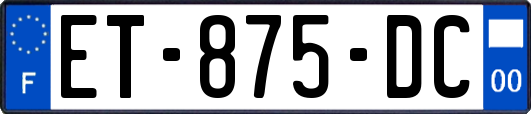 ET-875-DC