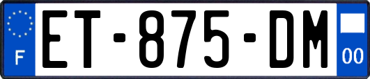 ET-875-DM