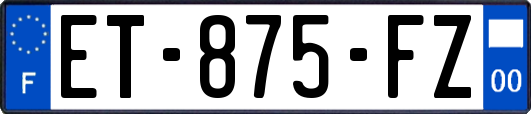 ET-875-FZ