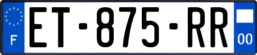 ET-875-RR