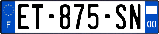 ET-875-SN