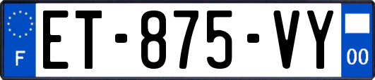 ET-875-VY