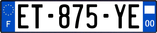 ET-875-YE