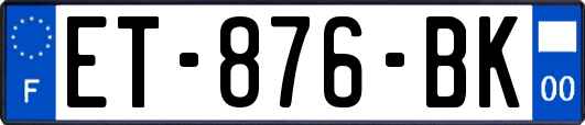 ET-876-BK