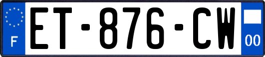 ET-876-CW